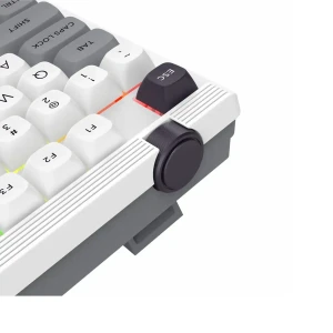 کیبورد بی سیم مکانیکال گیمینگ ردراگون مدل K729 PRO WGB RGB